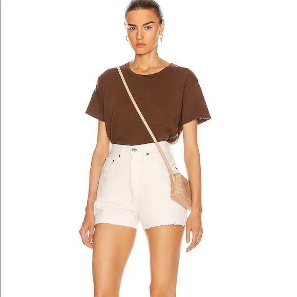 Re/Done Pants - NEW RE/DONE 50’s Cutoff Shorts in Vintage White
